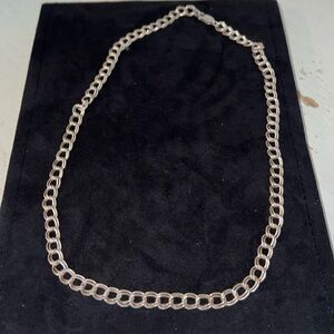 Heavy Sterling Silver 925 link necklace chain 20”
